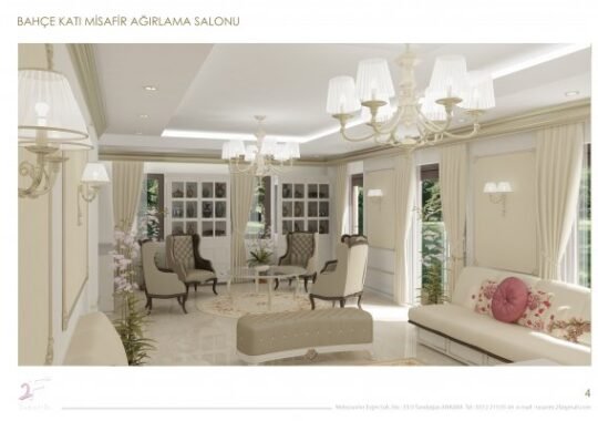 Bahçe Katı Misafir Ağırlama Salonu